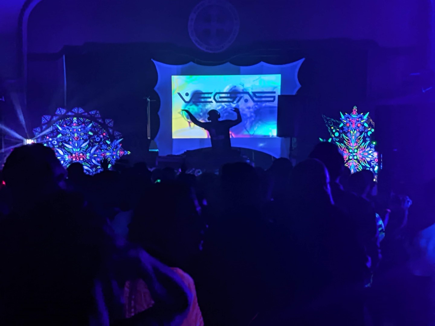 Jason Brain's projection mapping and visual production setup for DJ Vegas from Brasil in Toronto